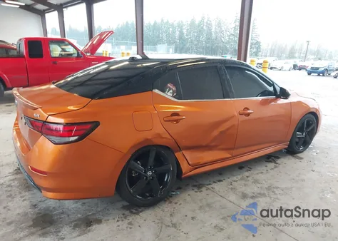 2022 Nissan Sentra Sr Xtronic Cvt z USA, uszkodzony, nr VIN 3N1AB8DV3NY207355